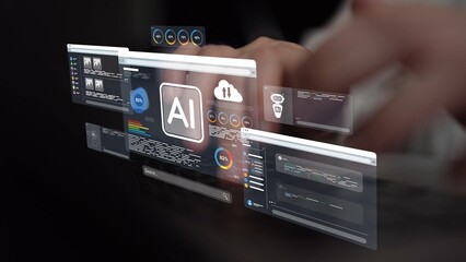 AI Assistant Brain Processor with LLM Technology, Big Data, Machine Learning, Generative AI for...