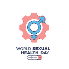 vector graphic of World Sexual Health Day ideal for World Sexual Health Day celebration.