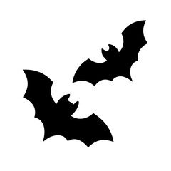  bats halloween icon