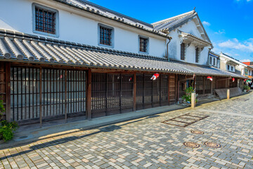 山口県　柳井の町並み