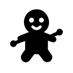 cursed doll halloween icon