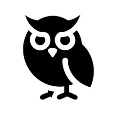 owl halloween icon