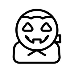 trick or treating Halloween icon