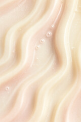 Elegant Creamy Waves Featuring a Soft and Textured Surface for Visual Appeal and Style