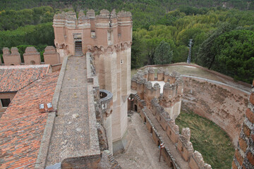 coca castle in spain 
