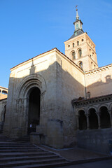 st martin church in segovia in spain 