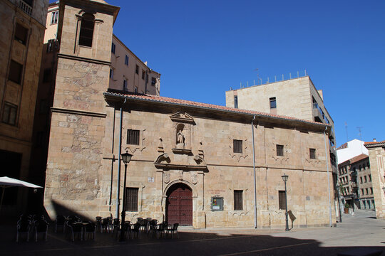 san boal church in salamanca in spain 