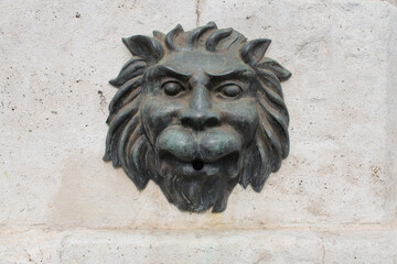 Sculpted Fountain Valladolid Spain 