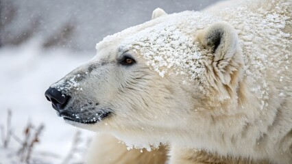 Fototapeta premium white polar bear