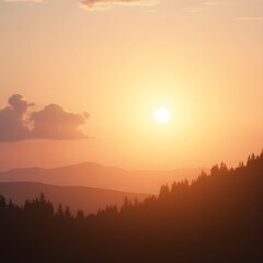 Obraz premium Golden hour