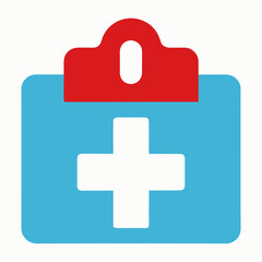 Fototapeta premium first aid kit icon