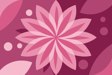 Obraz premium pink flower background