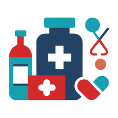 Fototapeta premium medicine and health care