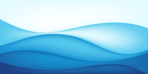 abstract blue background with waves