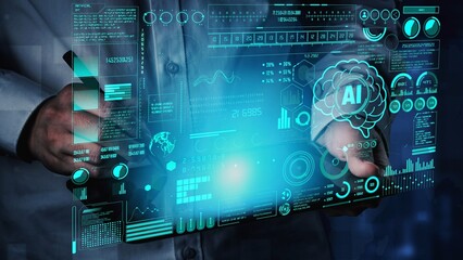 AI Assistant Brain Processor with LLM Technology, Big Data, Machine Learning, Generative AI for...