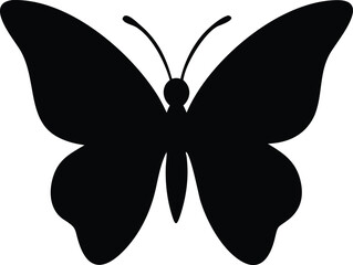 Butterfly Silhouette Icon Design – Free EPS & Vector Download