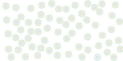 Colorful circle pattern abstract design.