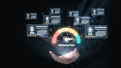 Customer experience review analysis, customer satisfaction improvement, feedback data evaluation,...