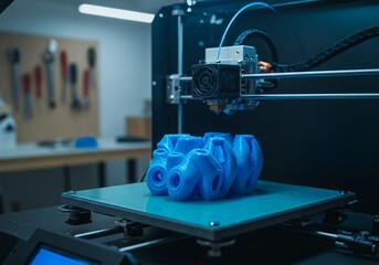 3D printer in action