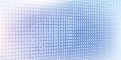 illustration of future technology with blue gradation.modern halftone concept.vector eps10