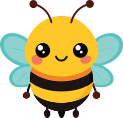 Obraz premium bee and honey