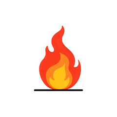 Fiery Flame:  Burning Bright, Ember Glow, Inferno Graphic - Perfect for Logos, Websites & Designs