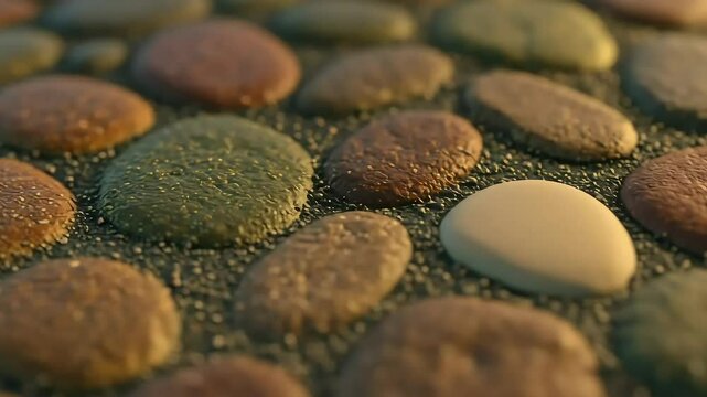 Stone pavement texture background