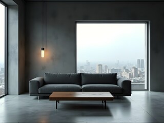 Modern Interior Decor Featuring a Chic Sofa