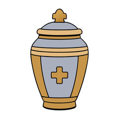 A funeral cremation urn is a dignified container designed to hold and honor the ashes of a loved one, symbolizing remembrance, respect, and eternal memory.
