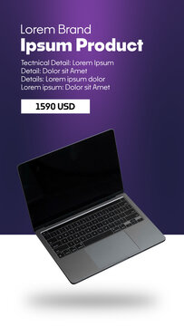 Vertical Product Promo Animation | Social Media Stories Template for Sale and Discount Presentation