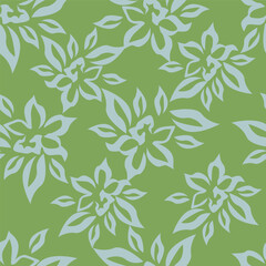 Exotic hand drawn flowers, seamless patterns with floral for fabric, textiles, clothing, wrapping paper, cover, banner, home decor, abstract backgrounds