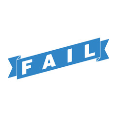 Fail Letter Rubber Stamp Template Design