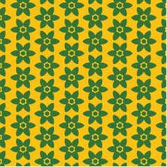 Decorative Floral Seamless Pattern Vector