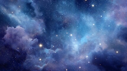 Fototapeta premium Nebula and Star Field