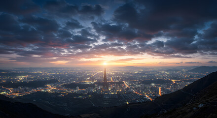 AI Desktop Background: Futuristic Digital Intelligence Wallpaper