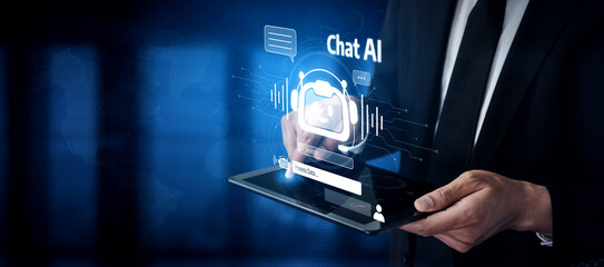 AI assistant with LLM, big data, machine learning, and generative AI powers prompt engineering and...