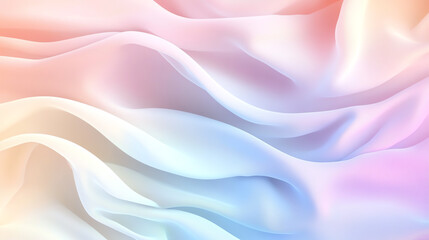 Obraz premium Gradient mesh in light pastel tones with smooth transition