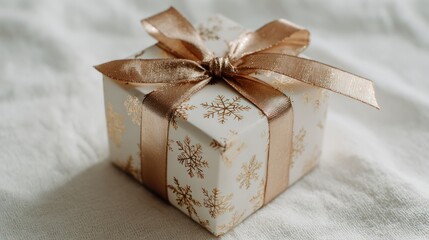 A gift box, beautifully wrapped