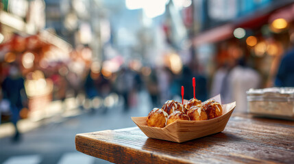 Takoyaki Japanese street food