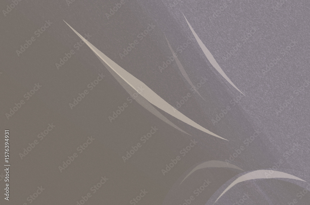 Poster abstract design featuring a light color backdrop with intersecting stylized linear patterns and text