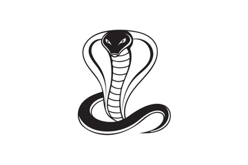 Fototapeta premium Cobra silhouette.
