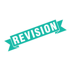 Revision Letter Rubber Stamp Template Design