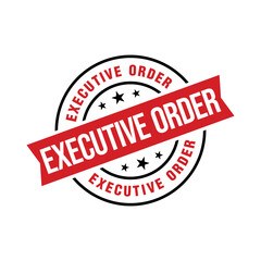 Executive Order Letter Rubber Stamp Template Design