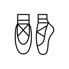 Ballet icon vector © Usman