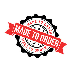 Made to Order Letter Rubber Stamp Template Design