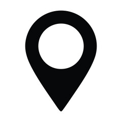map pointer with pin icon
