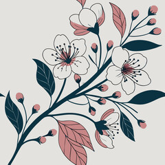 abstract floral background