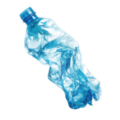 Fototapeta premium Plastic bottle of water is floating in the air