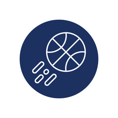 Basket Ball icon vector © Usman