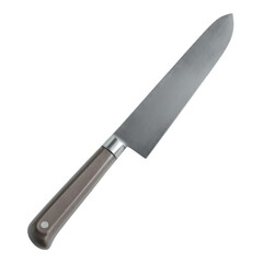 Fototapeta premium Chef's Knife on Transparent Background
